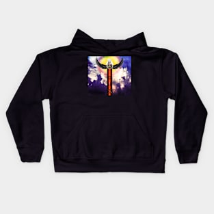 Igbo Sun God: Utu Udele Igwe by Sirius Ugo Art Kids Hoodie